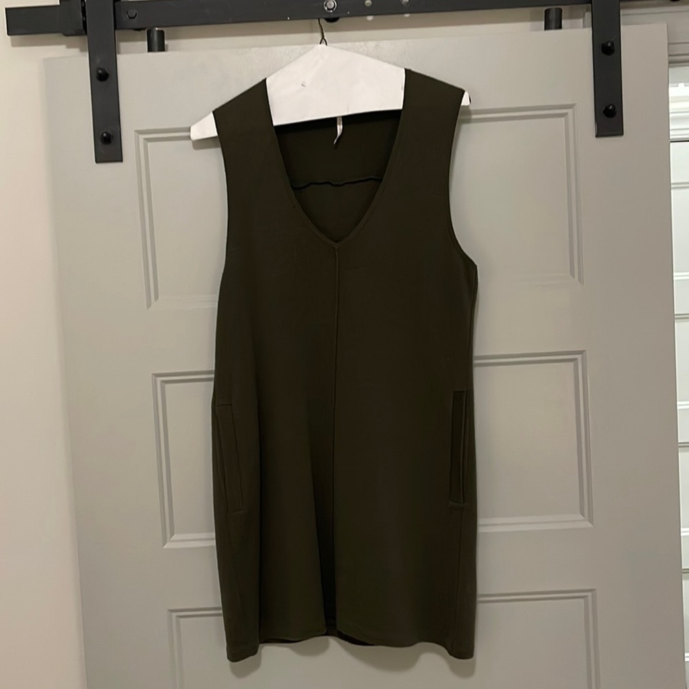 Free people sleeveless knit mini dress